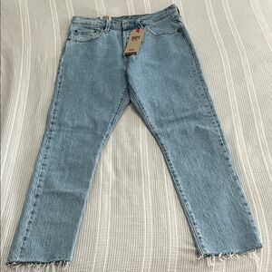 Levi's Women's Light Blue Straight Leg Jeans